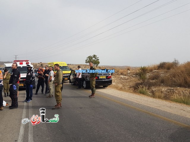 فيديو :مصرع سيدة من اورانيت واصابة اثنين في حادث طرق مروع في مدخل كفرقاسم الشرقي  